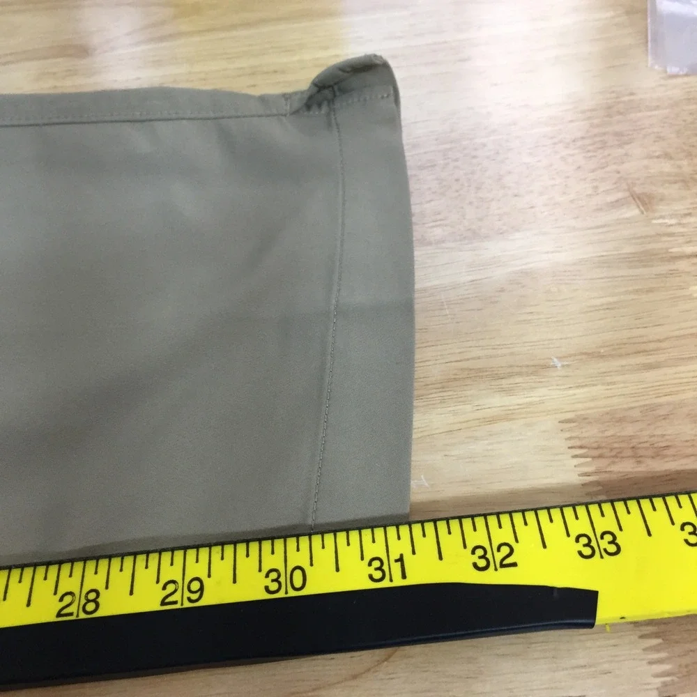 Under Armour Mens Match‎ Play Golf Pants Tan Khaki Performance 36x32